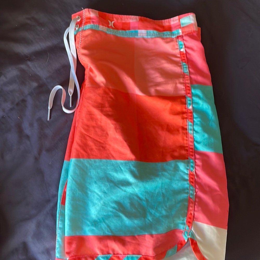 Womens Hurley board shorts.